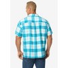KingSize Men's Big & Tall Double Pocket Short Sleeve Performance Shirt - 3 of 4