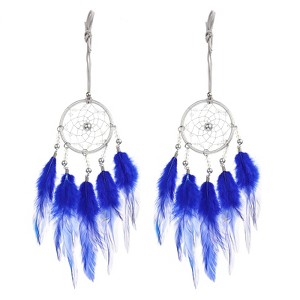 Unique Bargains Small Handmade Macrame Dream Catchers for Home Decoration 2 Pcs - 1 of 4