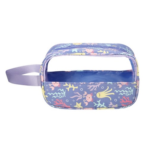 Unique Bargains Durable Small Makeup Bag Purple 1 Pc : Target