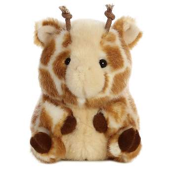 Aurora Rolly Pet 5" Giminy Giraffe Brown Stuffed Animal