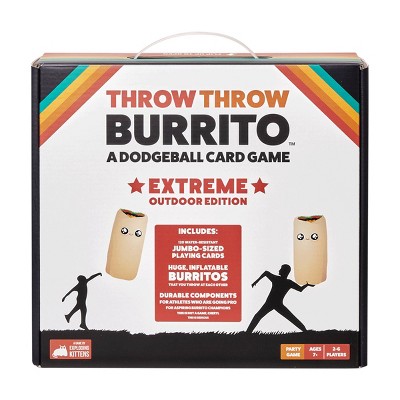 Exploding Kittens Throw Burrito Extreme Outdoor Edition