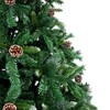 Northlight Full Two-Tone Buckeye Glittered Pine Artificial Christmas Tree - 12' - Unlit - image 3 of 4