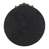 Cesicia 30" x 32" Round Mirror, Wall Mounted Mirror with Metal Frame for Bathroom Living Room - 3 of 4