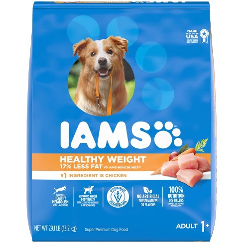 Iams Healthy Weight With Real Chicken Adult Premium Dry Dog Food - 29 ...