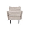 Gulches Modern Boucle Accent Chair, Khaki Upholstered Reading Chair with Side Storage Pocket - 4 of 4