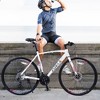 KTMBDW Hybrid Bikes, 21 inch Road Bike 24 Speed with Lightweight Aluminum Frame, 700C Wheels, Hybrid Bicycle for Men Adults, City Commuters - 2 of 4