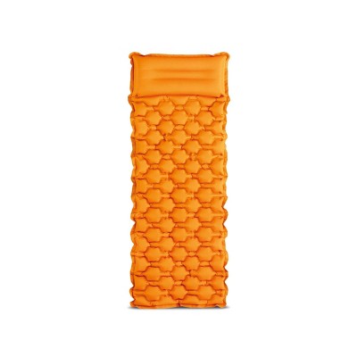 Intex Orange TPU Camping Sleeping Mat with USB Pump