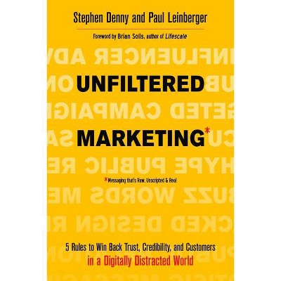 Unfiltered Marketing - by  Stephen Denny & Paul Leinberger (Paperback)