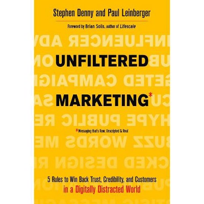 Unfiltered Marketing - by  Stephen Denny & Paul Leinberger (Paperback)