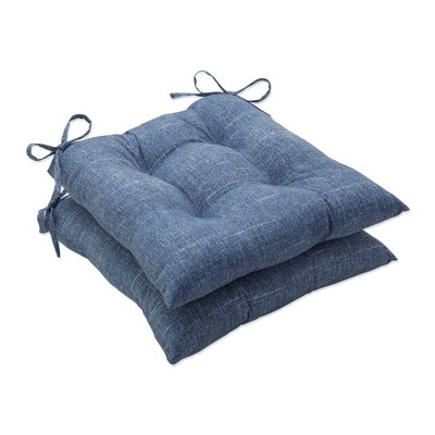 2pk Outdoor/Indoor Wrought Iron Seat Cushion Set Tory - Pillow Perfect