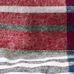 rich red tartan plaid