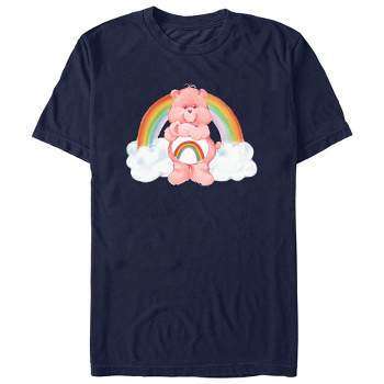 Men's Care Bears Rainbow Cheer Bear T-Shirt