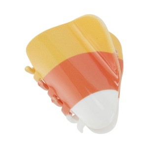 Unique Bargains Halloween Tricolor Devil Horn Design Claw Clip Colorful 1 Pc - 1 of 4
