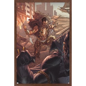 Trends International Marvel Kraven The Hunter - Black Panther: The Man Without Fear #519 Framed Wall Poster Prints - 1 of 4
