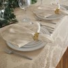 Elrene Barcelona Damask Stain Resistant Napkin Set of 4 - 17" x 17" - Elrene Home Fashions - 2 of 4