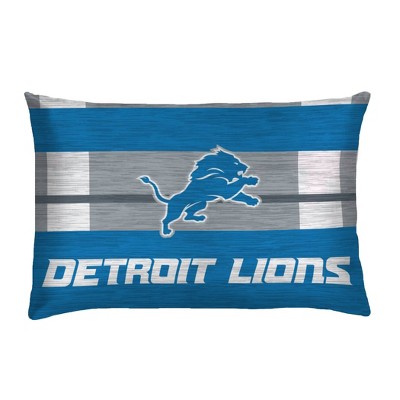 NFL Detroit Lions Heathered Stripe Queen Bed in a Bag - 3pc — фото 3