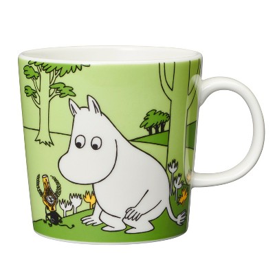 Moomin Mug 0.3L 10.14oz Moomintroll Green