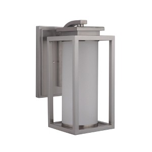 Craftmade Lighting Vailridge 1 - Light Wall Light in  Stainless Steel - 1 of 2
