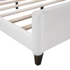 PAGED Twin Size Upholstered Daybed Modern Tufted Button Bed Wooden Bed Frame for Bedroom and Living Room Room - 4 of 4