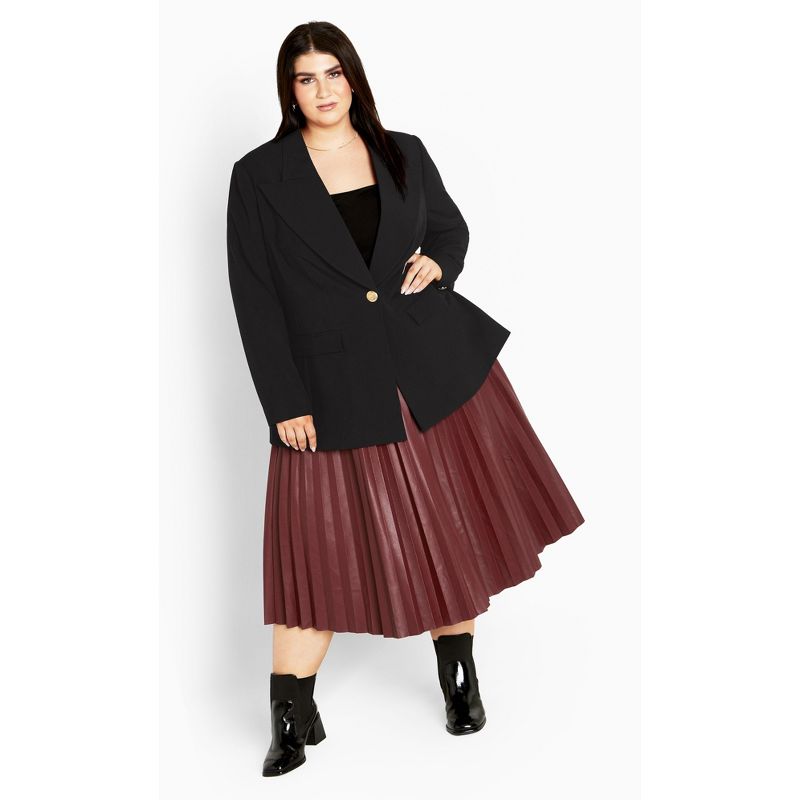 Women's Plus Size Sloane Jacket - black | CITY CHIC, 2 of 8