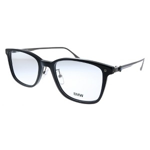 BMW BW 5014 001 Unisex Square Eyeglasses Shiny Black 54mm - 1 of 3