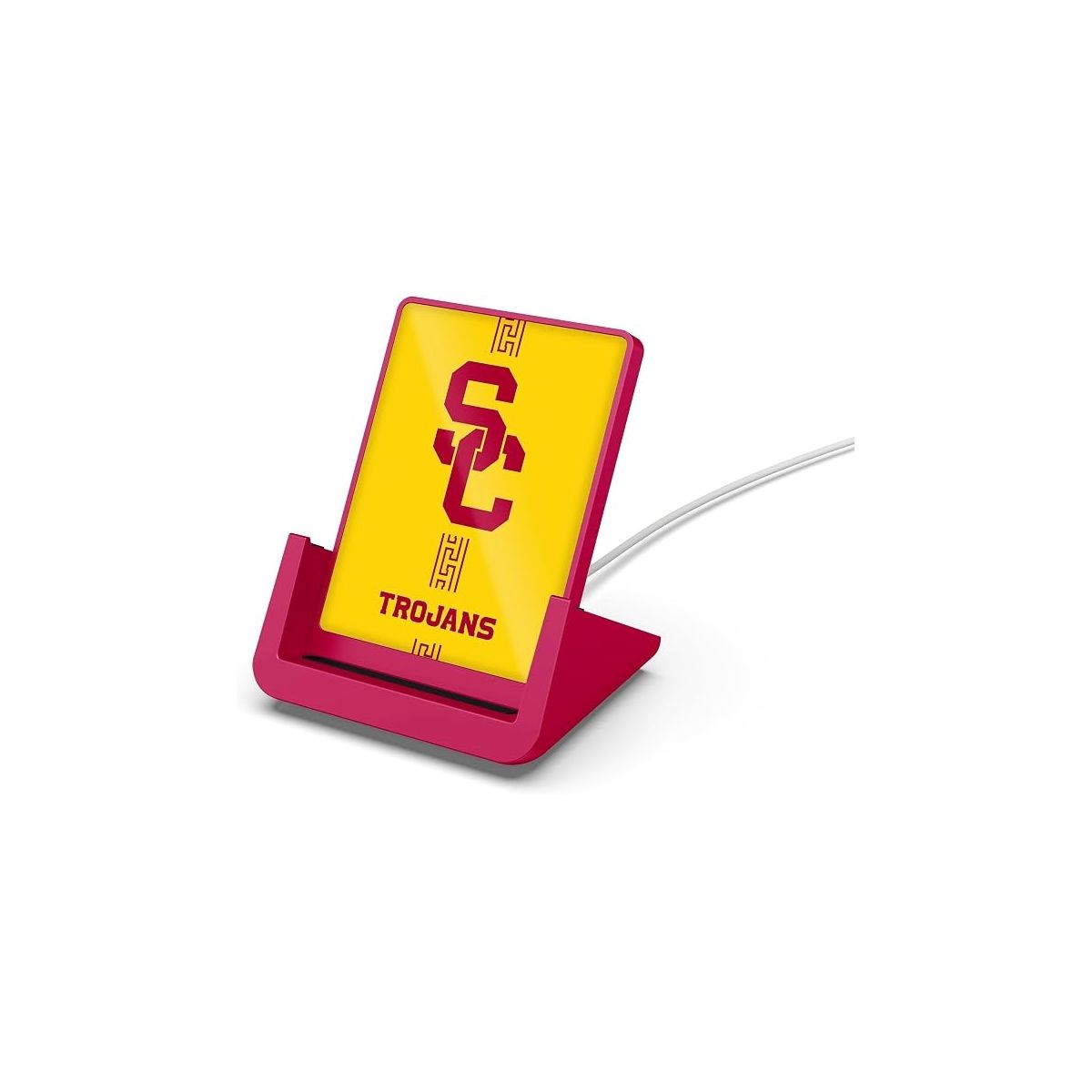 SOAR NCAA Cell Phone Wireless Charging Stand- USC Trojans