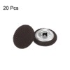 Unique Bargains Metal Shank Round Cloth Covered DIY Sewing Buttons 20 Pcs - 3 of 4