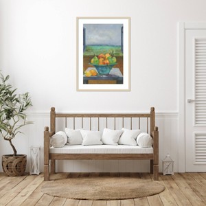 Amanti Art Fruit Bowl I by Jacob Q Wood Framed Wall Art Print - 1 of 4