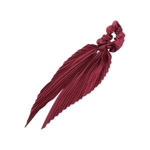 Unique Bargains Fashion Satin Hair Scarf Scrunchies 1 Pc - 1 of 4