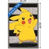 Trends International Pokémon - Pikachu Open Arms Framed Wall Poster Prints - 3 of 4