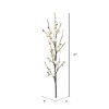 47" Artificial Plum Blossom Stem Cream - Vickerman - 2 of 3