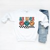 Simply Sage Market S.W.Smiley Be Nice Smiley Face Sweatshirt - 3 of 4