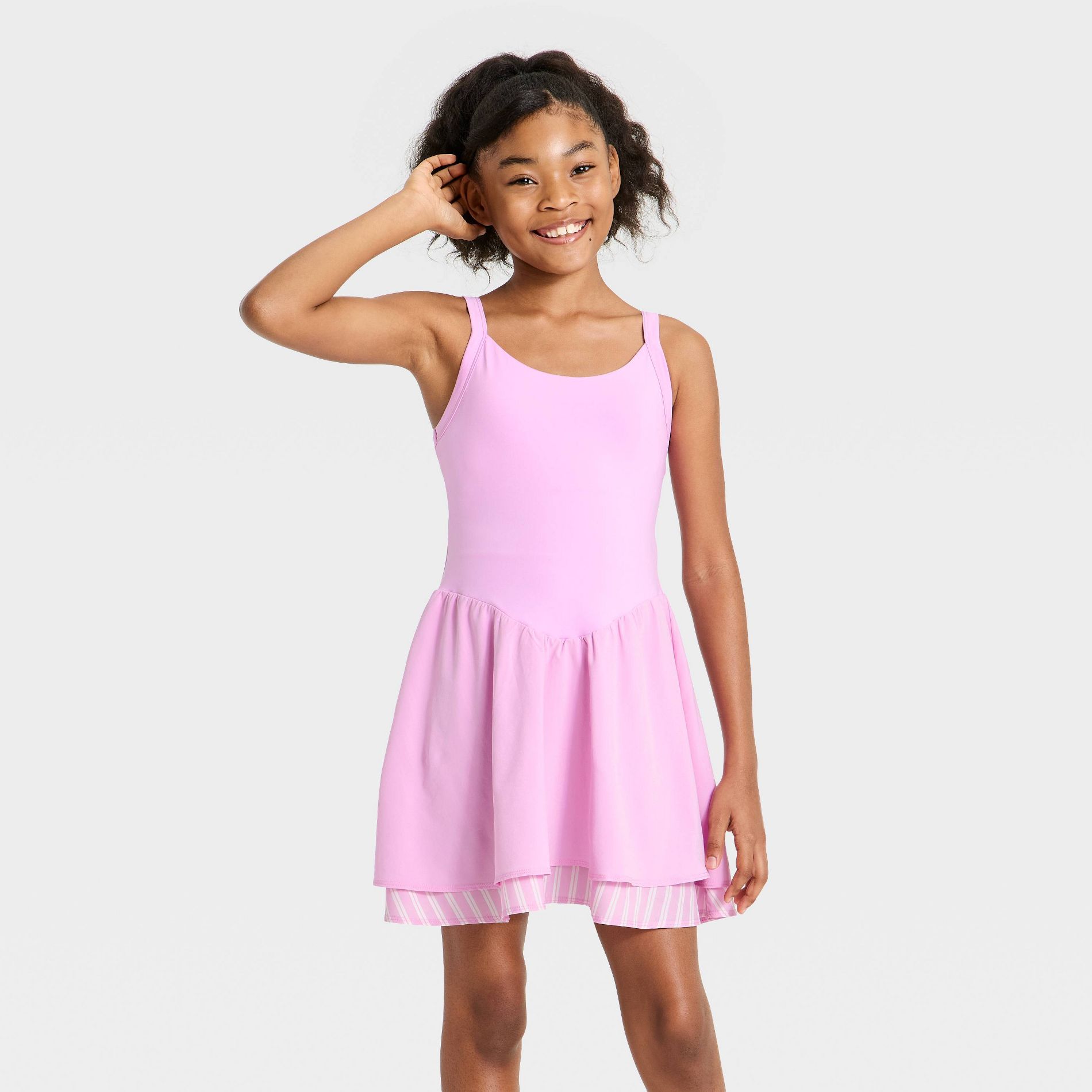 Girls’ Double Layer Active Dress - All In Motion™