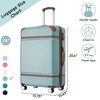 24'' Carry on Luggage Suitcase,With Spinner Wheels and TSA Lock, Expandable Hardshell Luggage Suitcase for Men Women - 2 of 4