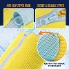 2 Pack Yellow Shoe Washing Bags, Reusable Mesh Covers for Sneakers & Trainers in Washer/Dryer - 4 of 4