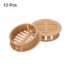 Unique Bargains Durable Impact-Resistant Scratch-Resistant Moisture-Resistant Air Vent Covers 10 Pcs - 3 of 4