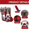 FIONECA 2 Piece Christmas Stocking Set - 4 of 4