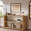 Tribesigns 63-Inch Console Table, Farmhouse Entryway Table with 3-Tier Open Shelf, Wooden Behind Couch Tables for Living Room, Hallway - 2 of 4
