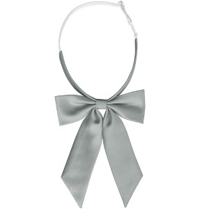 Elerevyo Women's Pre-Tied Solid Color Western Ribbon School Uniform Bow Ties - 1 of 4