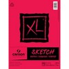 Canson XL Series Sketch Pad, Foldover Binding, 25 Sheet, 9x12 inch, Pack of 2 - 2 of 2