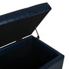 New Pacific Direct Julian Rectangular Bonded Leather Storage Ottoman - 4 of 4