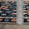 Fulvari Christmas Rug,Christmas Snowman Rugs for Bedroom Washable Area Rug for Living Room,Throw Rugs Non Slip Carpet for Christmas Decor - 2 of 4