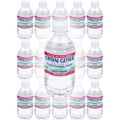Crystal Geyser Water, Purified Water, 8 Fl Oz (pack Of 15)