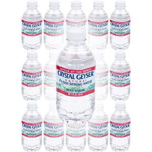 Crystal Geyser Water, Purified Water, 8 Fl Oz (pack Of 15) - 1 of 3