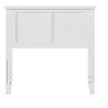 AFI Furnishings Madison Twin Headboard with Turbo Charger in White - 4 of 4