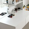 Okak Vanity Table with Mirror,  Vanity Desk with Drawers and Storage Cabinet, 3 Color Modes Adjustable for Bedroom - 3 of 4