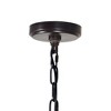 CWI Lighting Campechia 12 Light Up Chandelier With Brown Finish - 4 of 4