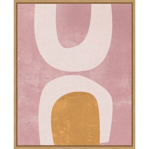 Amanti Art Custom Sun Temple I by Melissa Wang Canvas Wall Art Print Framed 16 x 20-in. - 1 of 4
