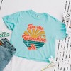 Simply Sage Market Women's Let the Sunshine In Short Sleeve Relaxed Fit Cropped Graphic Tee - 3 of 3