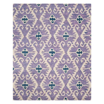 8'9"X12' Medallion Tufted Area Rug Blue - Safavieh